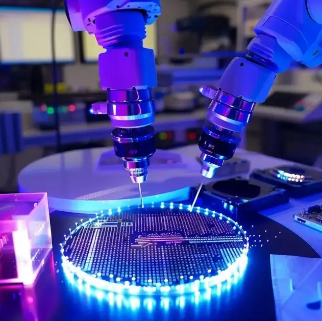 Semiconductor device characterization heater