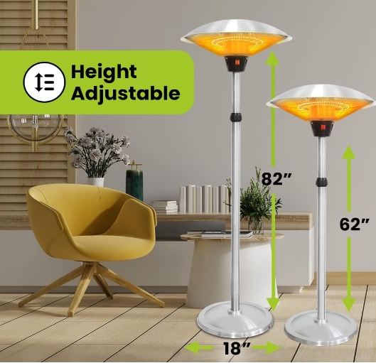 IP65 waterproof outdoor heater