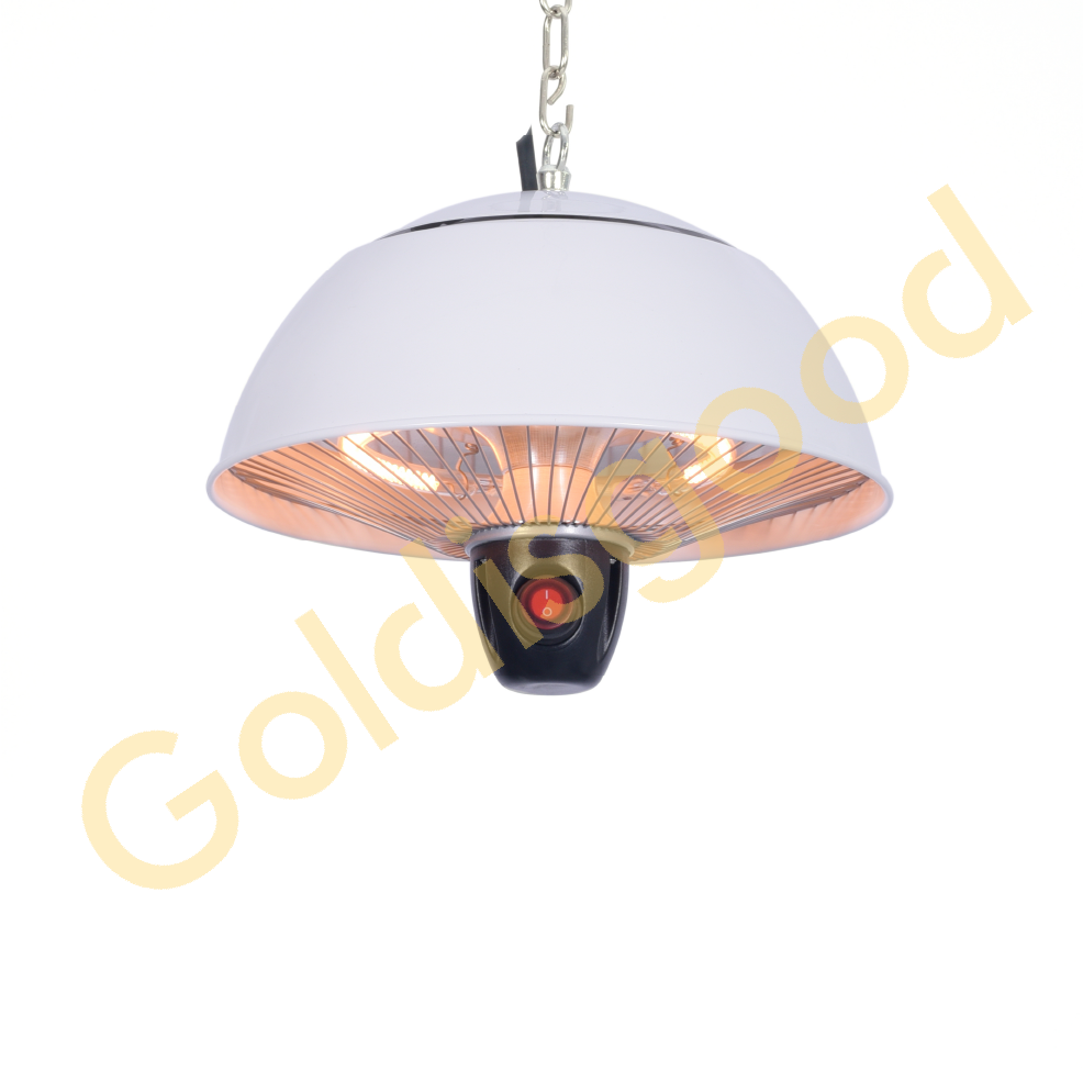 Waterproof heater for pergola
