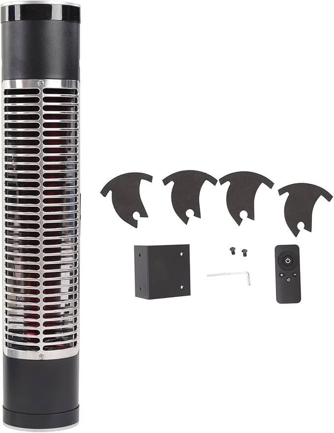 Waterproof table heater IP55